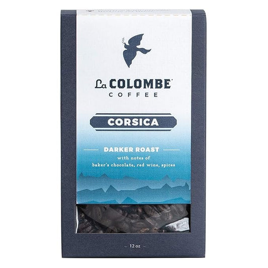 La Colombe Corsica Dark Roast Whole Bean Coffee - 12 Ounce, 1 Pack - Notes of Baker's Chocolate