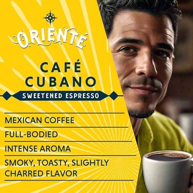 Oriente Dark Roast Instant Coffee, 40 ct, Sweetened Espresso ??100% Arabica Coffee, Instant Hot or Iced Coffee - Just add water