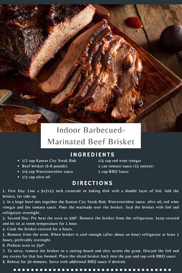 Kansas City Steak Rub- 6.6 oz. Jar (Pack of 2) - The ultimate brown sugar BBQ blend used by pitmasters and backyard cooks everywhere. Porks perfect pair.