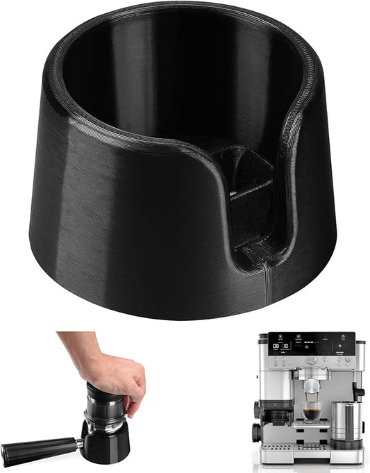 Coffee Tamper Base for Ninja Espresso ES601 ??Compatible Handheld Portafilter Support Stand, Improves Tamping Stability and Extraction, Anti-Slip PETG Base Accessories for Ninja Luxe Cafe Machine