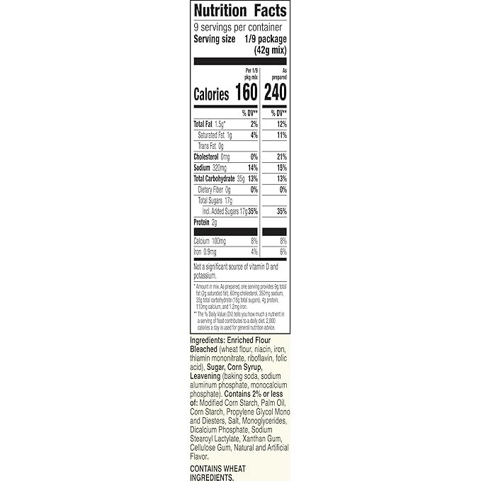 Betty Crocker Delights Super Moist French Vanilla Cake Mix, 13.25 oz