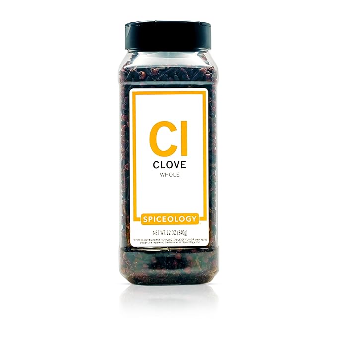 Spiceology ??Whole Cloves ??Premium Whole Clove Spice for Baking, Pickling, Mulled Wine, Chai, Ham Glaze, and Spice Blends ??Fresh, Aromatic, Chef-Quality Cloves ??12 oz