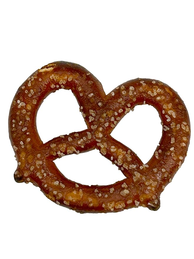 Unique Snacks Knead 'Ems, Sourdough Mini Pretzels, Artisan-Crafted Vegan Snacks, Non-GMO, Kosher Chips, 11 oz. Snack Bags, Pack of 6