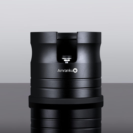 Amrankuo Coffee Portafilter Holder| Espresso Tamper Stand| Aluminum Alloy Espresso Holder| With