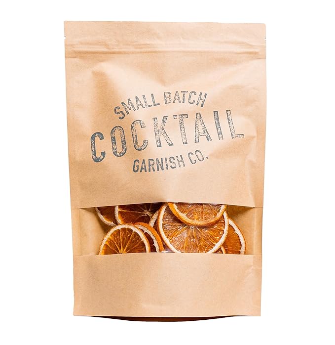 Cocktail Garnish Co. Dehydrated Orange, Lemon, Lime, 9oz, 136+ slices, (Pack of 3)