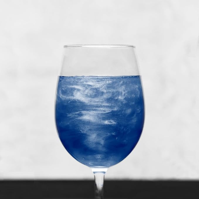 Luster Dust - Navy Blue (4g 1x Jar) | Edible Vegan Dust & Paint for Cake Decorating, Ice Cream, Desserts, Cocktails and Beverages by Bakell