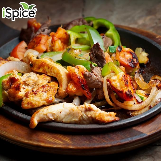 iSpice FAJITA SEASONING | All-Natural, Non-GMO, Gluten-Free, Keto friendly Seasoning | 10.2oz (289g)