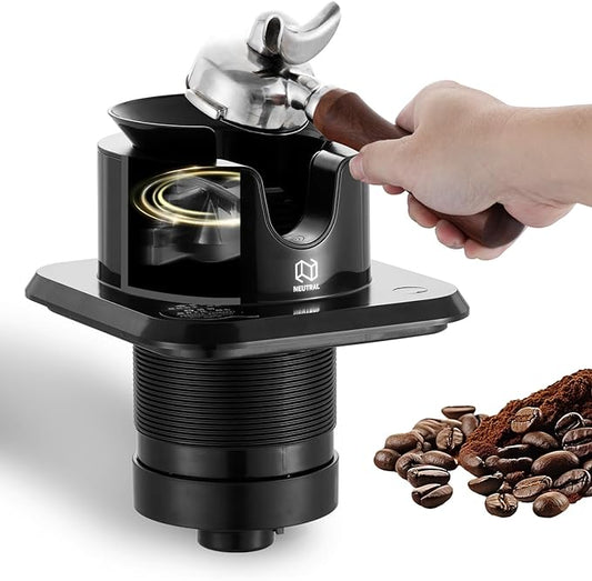NUETRAL NS300 Electric Portafilter Cleaner-Automatic Coffee Grounds Cleaning Machine-Knock box for Espresso coffee-Espresso Puck Sucker-Innovative Espresso Machine Accessories(Embedded)