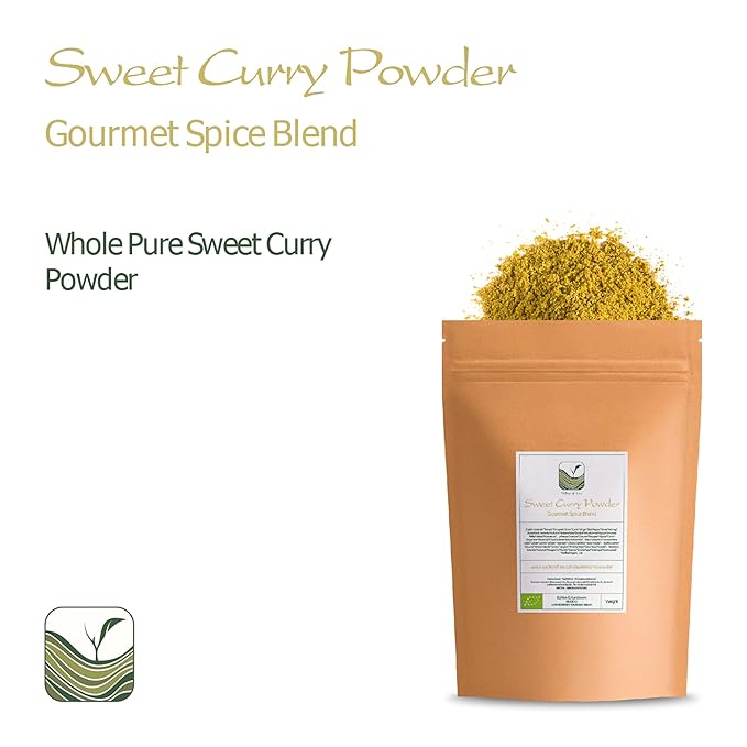 Sweet Curry Powder Indian Organic - Yellow Spice - Organic Yellow Curry Poweder Spice Curry Organic Curry Powder Sweet Yellow Curry Indian Yellow Curry Sweet Curry Spice Yellow Spices