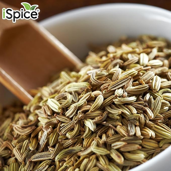 iSpice | Fennel Seed | Bulk Size | Gourmet Spice | Kosher (4.7 OZ, Whole Fennel Seed)