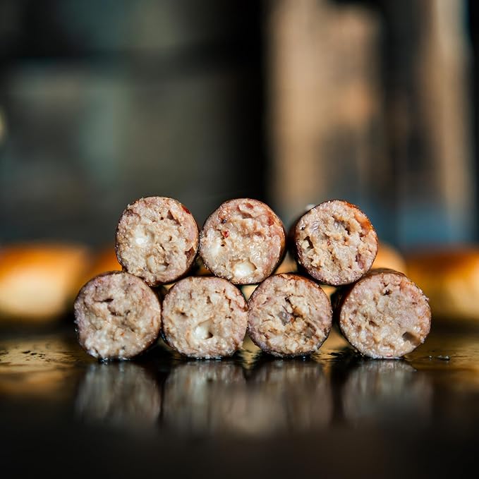 Bearded Butchers High-Temp Pepper Jack Cheese 2.5 lbs ??Shelf-Stable 1/4" Cubes for Up to 25 lbs of Meat, 400°F High-Temperature Cheese ??Ideal for Sausage Making, Brats, Snack Sticks, Burgers, and More