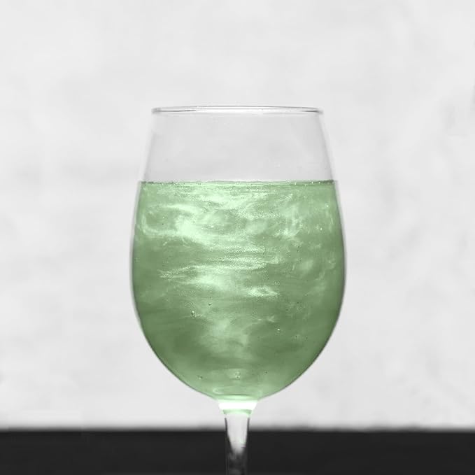 Luster Dust - Soft Green (4g 1x Jar) | Edible Vegan Dust & Paint for Cake Decorating, Ice Cream, Desserts, Cocktails and Beverages by Bakell