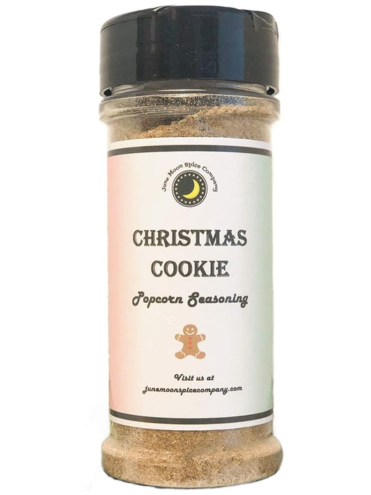 Christmas Cookie Popcorn Seasoning | Large Shaker | Calorie Free | Fat Free | Sodium Free | Crafted in Small Batches | Premium | Flavorful Christmas Cookie Popcorn Seasoning ??The Ultimate Snack for the Holiday Season!