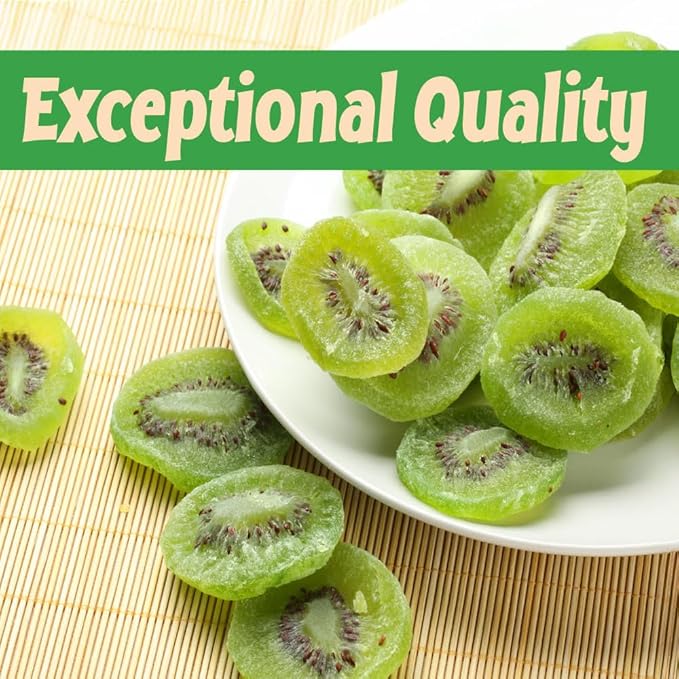 Sincerely Nuts Dried Kiwi Slices (5 LB)-Vegan, Gluten-Free, and Kosher Certified- Satisfying and Naturally Sweet On-the-Go-Treat-Exotic and Fresh Flavor from Thailand-Snack with the Best