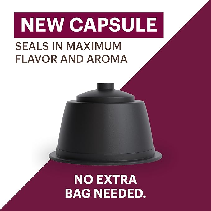 G GRANA Americano Coffee Capsules Compatible with Nescafe Dolce Gusto Machines, 64 Single Serve Pods - 100% Arabica Single Source Ethical Coffee