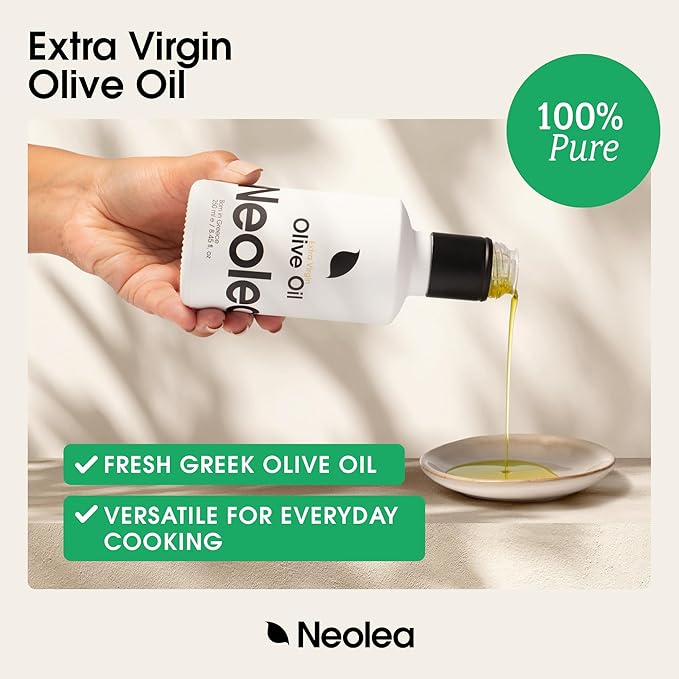Neolea Greek Extra Virgin Olive Oil ??Single Origin, Early Harvest, High Polyphenol ??From Koroneiki Olives Hand Picked in Greece ??Fresh Aromatic Cooking Oil & Finishing Dishes ??16.9 fl. oz / 500ml