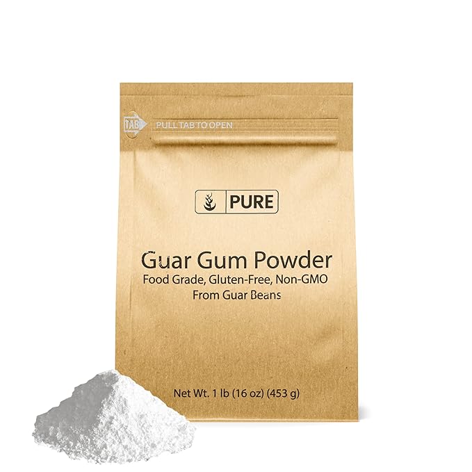 Pure Original Ingredients Guar Gum (1lb) From Guar Beans, Food Grade, Gluten Free