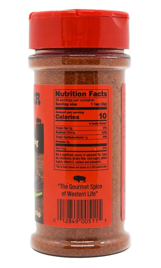 Chugwater Chili | Gourmet SPICY HOT Chili Seasoning Mix | 4oz Bottle | Wyoming State Championship Chili Recipe | Secret Blend 12 Spices | All Natural, Gluten Free, No MSG & No Preservatives.