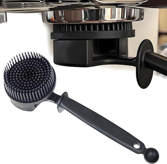 Espresso Cleaning Brush - Espresso Machine Group Head Cleaning Brush - Detachable 360ì§?Silicone Cleaning Bristle Tools for Coffee Machine 58mm Grouphead