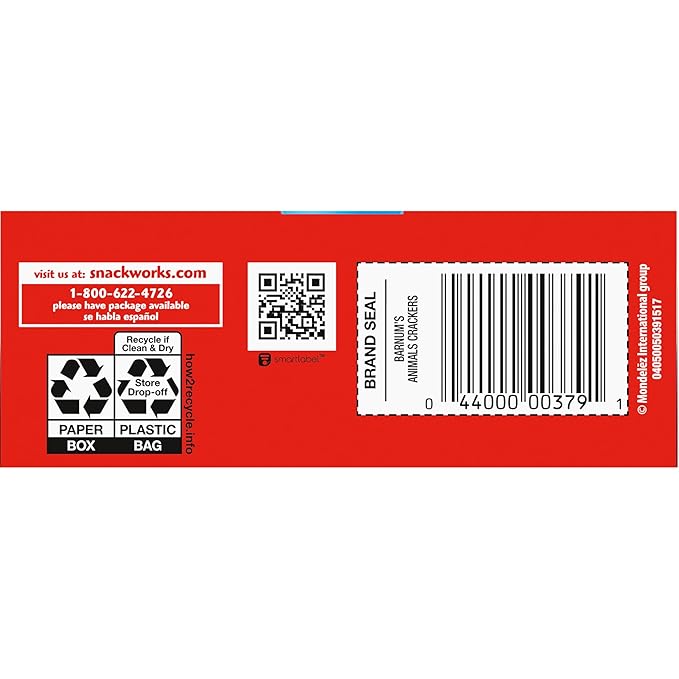 BARNUM'S Original Animal Crackers, Bulk Kids Snacks, 12 - 2.13 oz Boxes