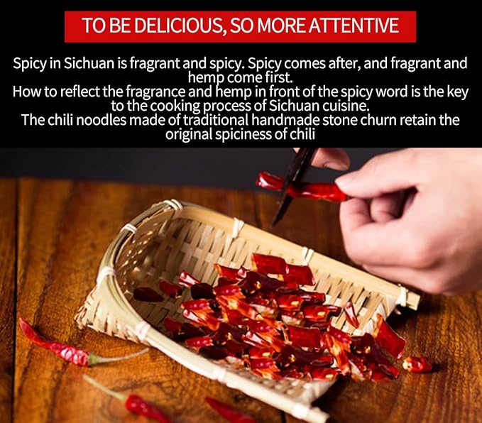 Chinese Sichuan red Chili Powder 5.51 Pound / 2500g (first grade medium coarseness), Original imported of Szechuan, china
