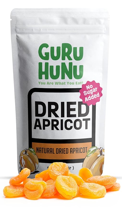 Dried Apricots No Sugar Added 2 lbs - Turkish Apricots Dried Fruit Naturally Dried - Dried Apricots Organic Resealable Bag - Gluten Free, Vegan and Halal Apricot