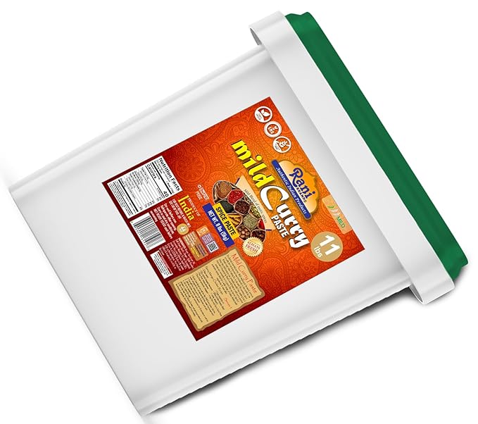 Rani Curry Paste MILD (Spice Paste) 176oz (11lbs) 5kg Bulk ~ No Colors | All Natural | NON-GMO | Kosher | Vegan | Gluten Free | Indian Origin