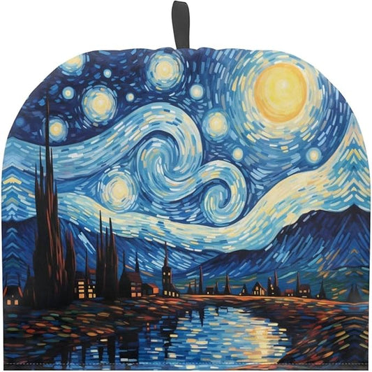 Generic Hudotybom Starry Night Tea Cozy for Teapot Insulated Large Teapot Cover to Keep Warm Tea Kettle Cover Machine Washable Coffee Pot Cloth Covers Kitchen Home Decorations, CZA49
