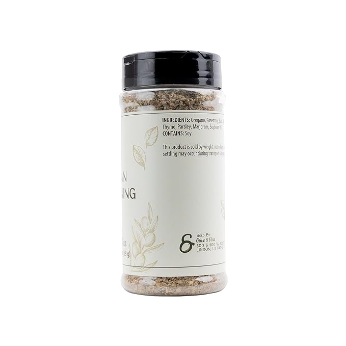 Olive & Vine Italian Seasoning, Herb Blend, Use in Pasta, Pizza, Salads, Rich Tradition, Authentic Taste, For Global Recipes (2.4 Ounce)