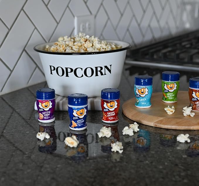Kernel Season's Popcorn Seasoning Mini Jars Variety Pack, 0.9 Ounce (Pack of 8)