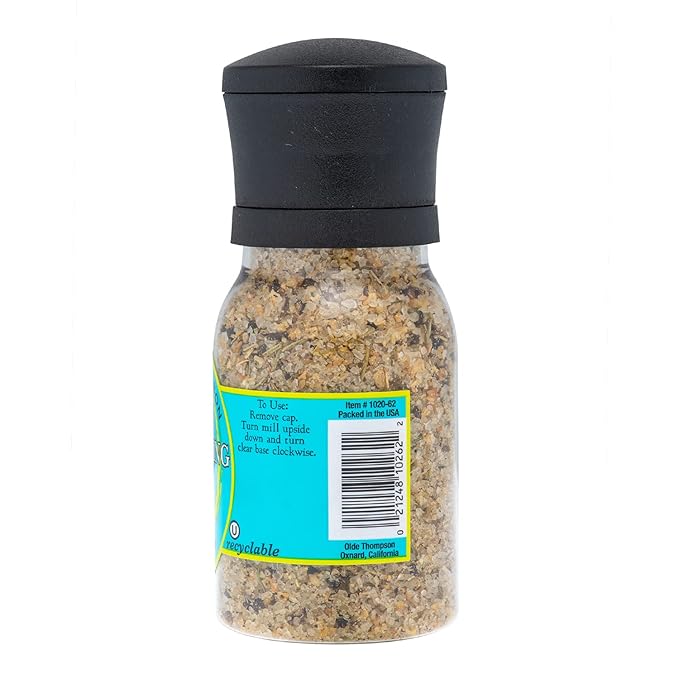 Olde Thompson Everything Salt Grinder, Salt and Spice Blend, 7.6 Ounce