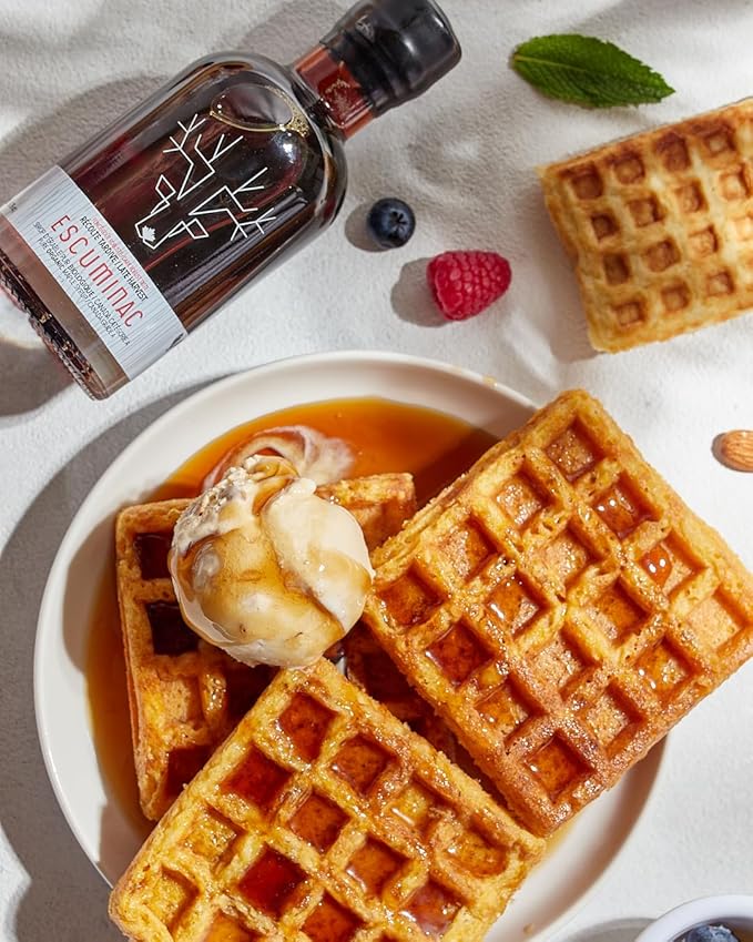 Escuminac, Canadian Maple Syrup Gift Set, 3 Harvests Included From Delicate to Strong Taste. 100% Pure & Organic.