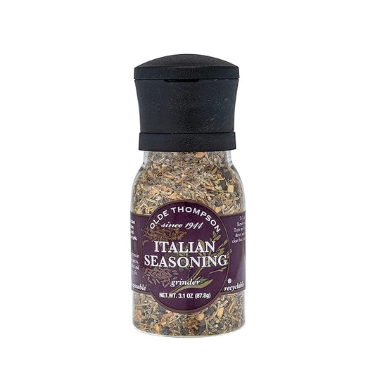 Olde Thompson Italian Seasoning Grinder, Basil and Oregano Spice Blend, 3.1 Ounce