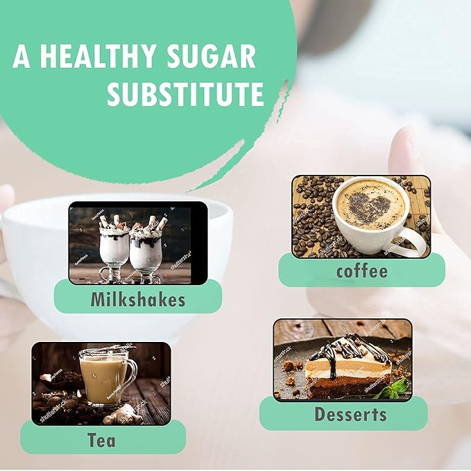 Sunshine Valley® Super Mannitol Powder, Natural & Healthy Artificial Sweetener, Ultra-Pure Sugar Substitute, Low Glycemic Dietary Supplement (4 Fl oz)