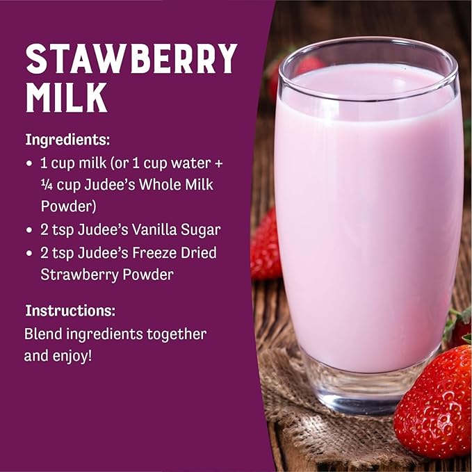 Judee's Vanilla Sugar 11.25 oz - Made with Premium Caster Sugar - Sprinkle on Desserts and Sweeten Tea or Coffee - Made in USA - Gluten-Free and Nut-Free