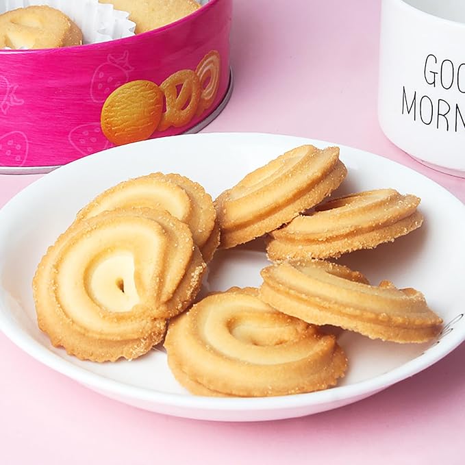 Butter Cookies 5.29oz Cookies for Leisure Afternoon Tea Snack Cookies (150g)