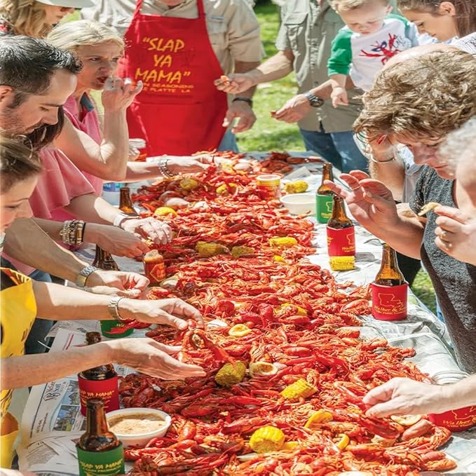 Slap Ya Mama Cajun Seafood Boil - 1lb Bag of Spicy Cajun Seasoning for Shrimp, Crab, Crawfish, Potatoes, Corn - Authentic Louisiana Flavor - NO MSG, Kosher, Gluten Free