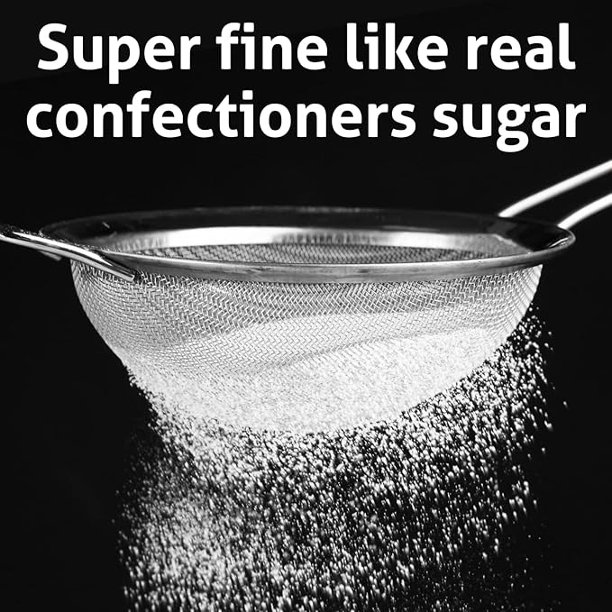 Wholesome Yum Besti Natural Powdered Sugar Substitute - Keto Confectioners Monk Fruit Sweetener Blend With Allulose (No Erythritol) - Non GMO, Zero Carb, Zero Calorie, No Aftertaste (12 oz)