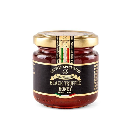La Rustichella - Black Truffle Honey 4.94 oz (140 gr) - 100% Made in Italy | Gluten-Free, Cholesterol-Free