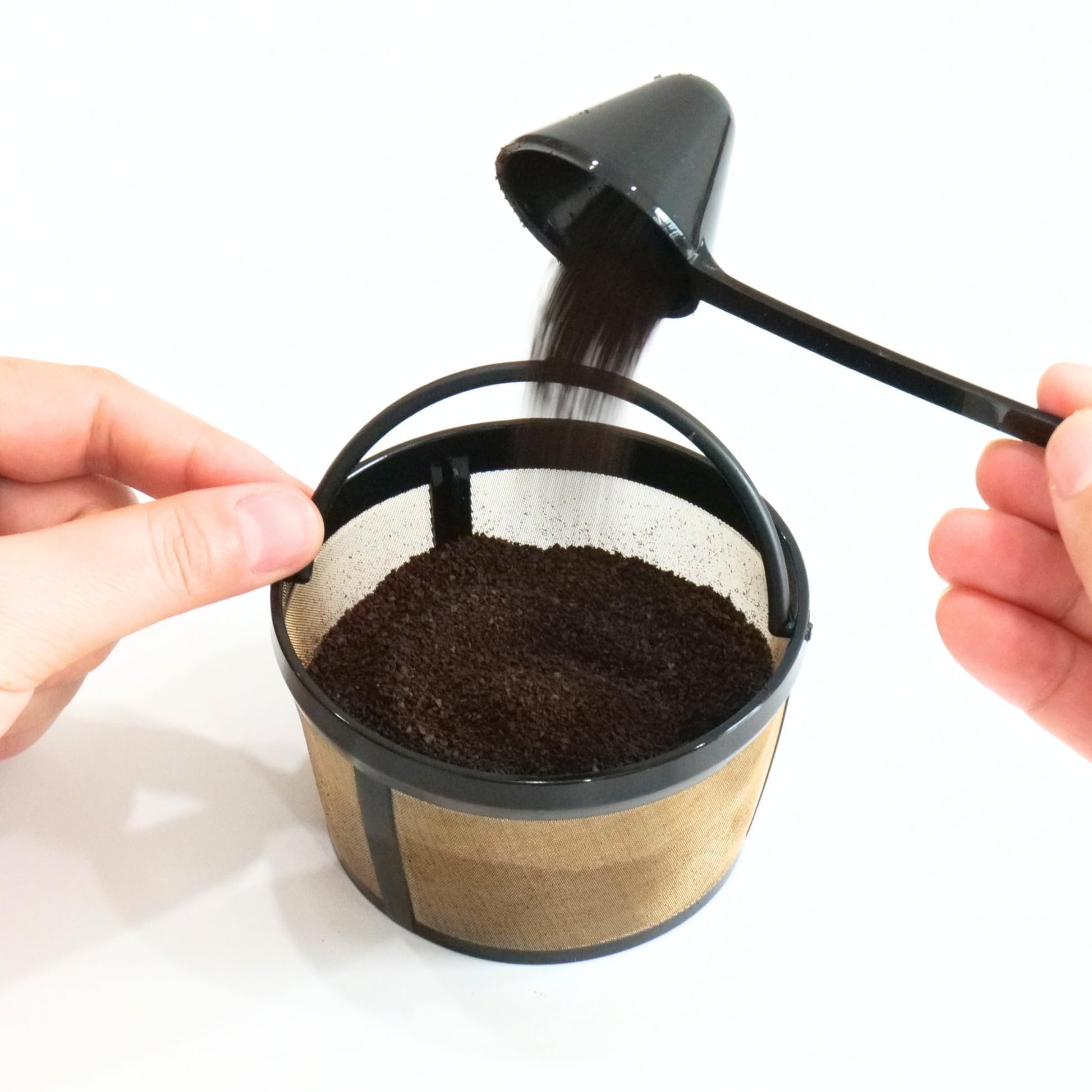 Tronmei 4-6 Cup Mini Reusable Coffee Filter for Mr. Coffee Black+Decker