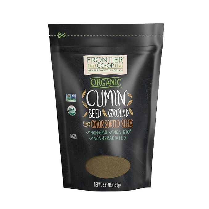 Frontier Co-op Organic Ground Cumin Seed 5.61oz Cumin Powder