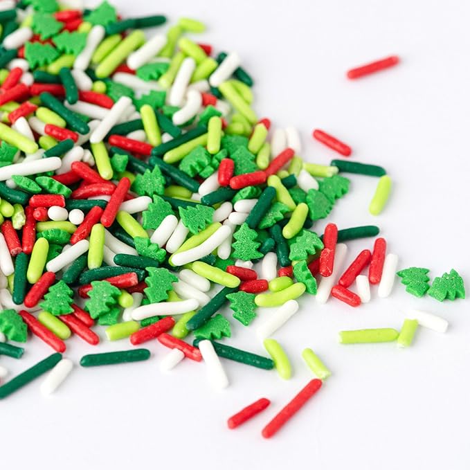 Sweets Indeed, Bulk Sprinkles, 1.3 pounds, Sprinkle Mix, Perfect for Cake Decorations, Baking Ice Cream Cookies Cupcake Topper (Holiday)