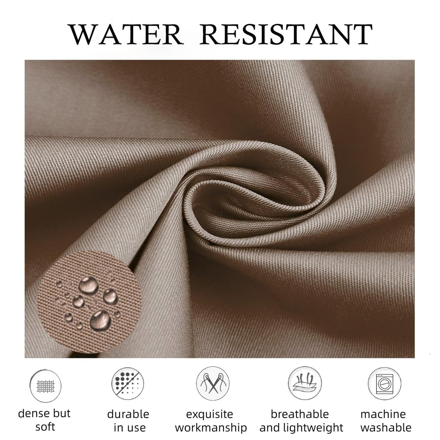 ursapela Kitchen Cooking Apron for Women Men Water-Resistant Artist Barista Baking Craft Catering