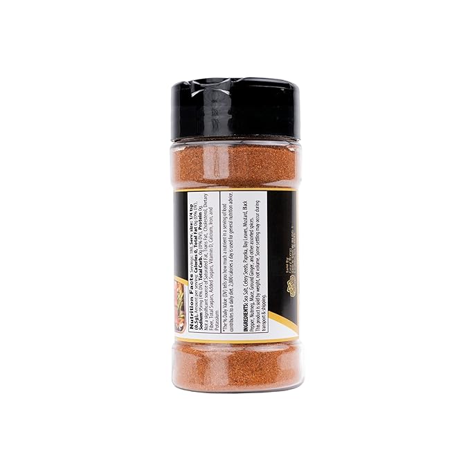 GranAroma Seafood Seasoning, Fish & Shrimp, Blend of Spices, Flavorful (3.2 Ounce)