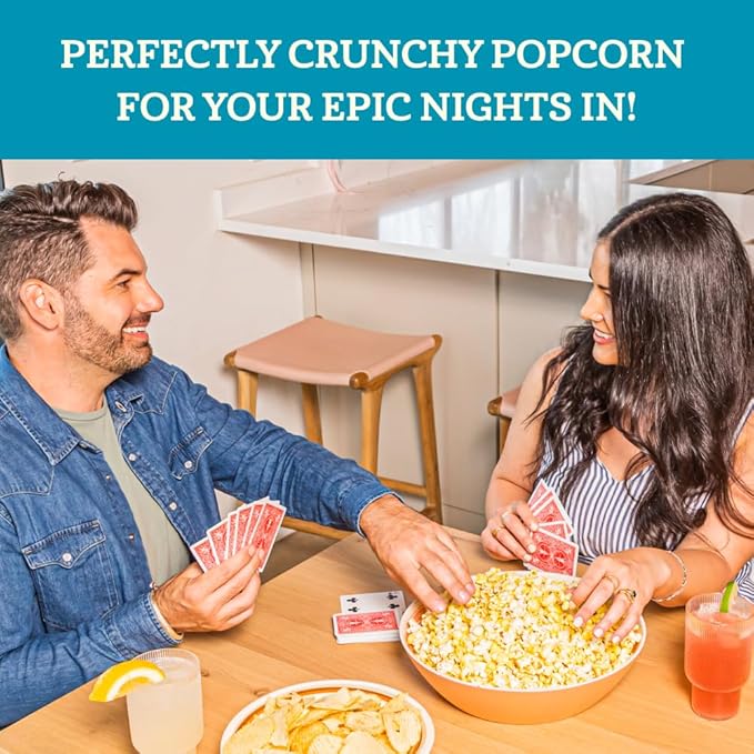 Franklin?셲 Gourmet Popcorn 28oz Tub Classic Popcorn Kernels for Popping - Made in USA, Non-GMO & All-Natural - Old Fashioned Unpopped Popcorn Kernels for Popcorn Machine