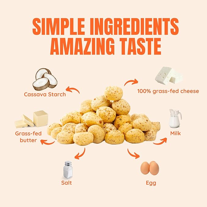 Keep Grazin Grain Free Crunchy Cheese Biscuits - Variety Pack | 2.12 Ounce (Pack of 9) | Gluten & Sugar-Free, Non-GMO Protein Snacks - Baked with 100% Grass-Fed Cheese & Cassava Flour
