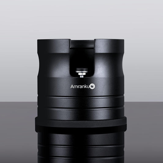 Amrankuo Coffee Portafilter Holder| Espresso Tamper Stand| Aluminum Alloy Espresso Holder| With