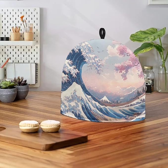 Painting 3D Print Tea Cozy for Teapot Kettle Cover Dust Cover Cozy Teapot Cozy Home Kitchen Decorative Tea Pot Warmer