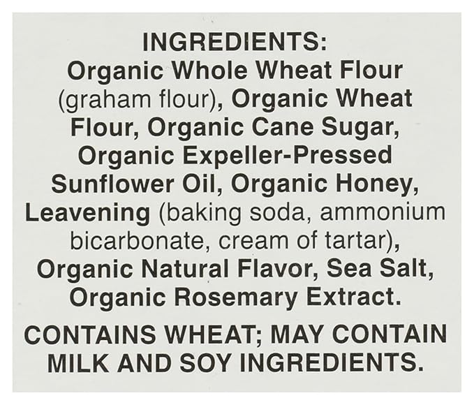Annies Homegrown Organic Honey Graham Cracker, 14.4 Ounce - 12 per case