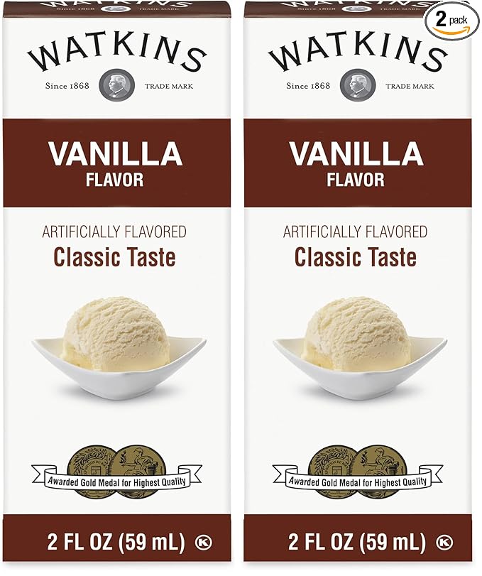 Watkins Vanilla Flavor, 2 oz. Bottle, 2-Pack